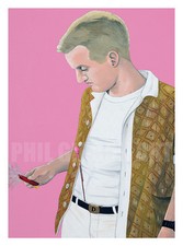 Original "Dignan" Bottle Rocket Blu Art Print Poster Wes Anderson Life Aquatic 