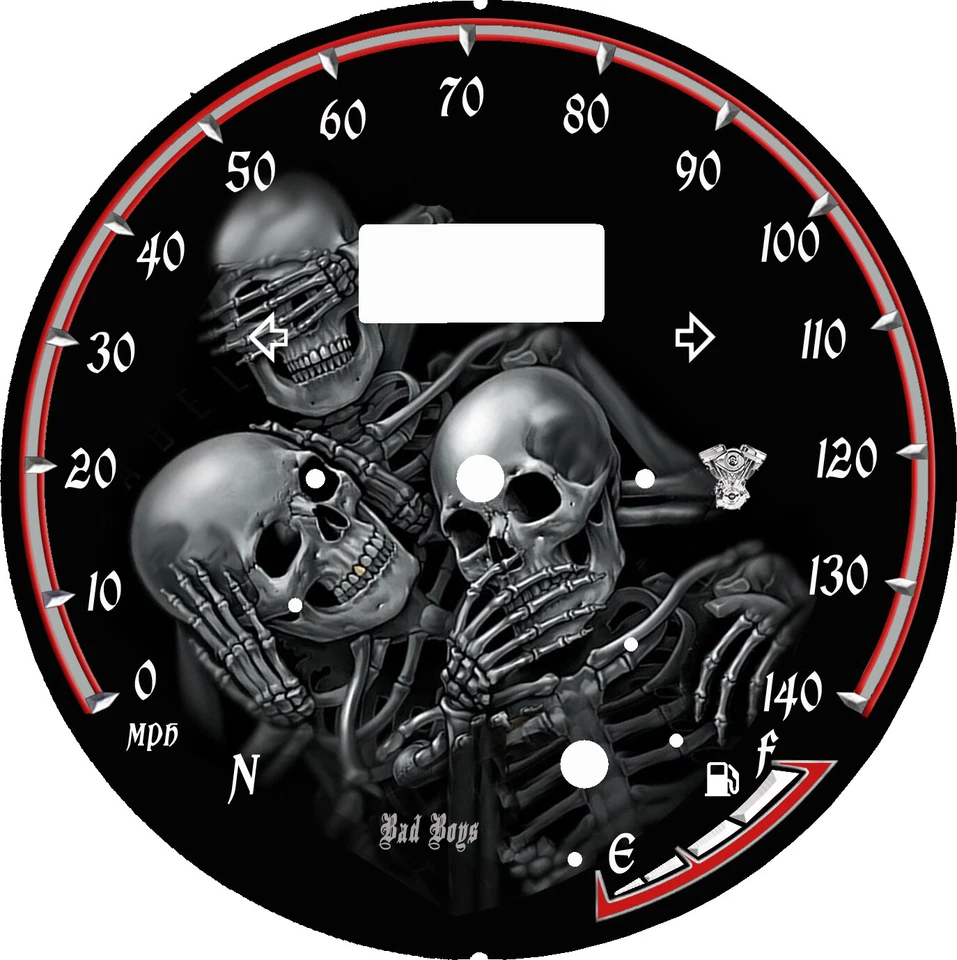 Yamaha Road Star 1700 KM/H y MPH Fit 08-14 Hear, Speak, Ver no Foto 1 de 1