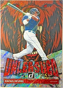 2022 DONRUSS UNLEASHED DIAMOND #9 RAFAEL DEVERS BOSTON RED SOX - Picture 1 of 2