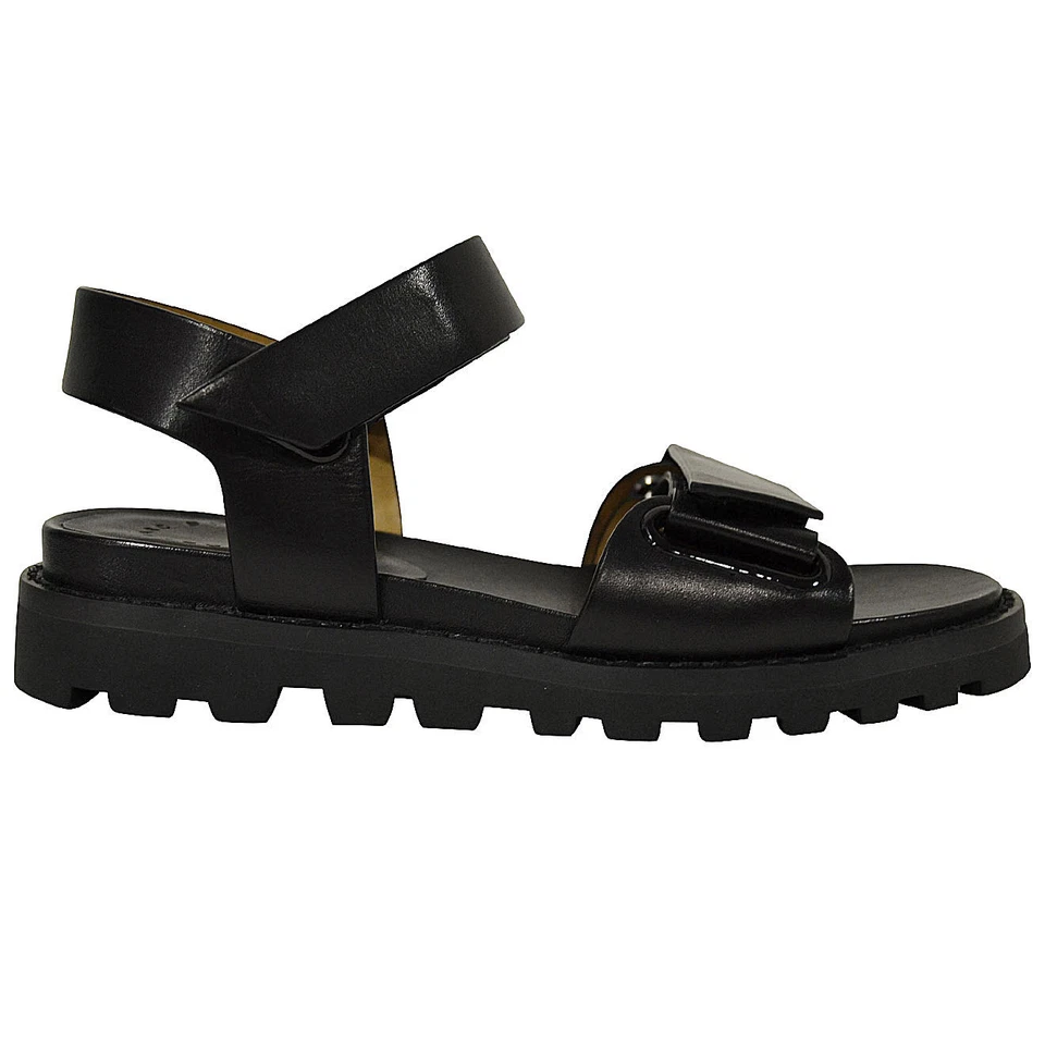 Marc by Marc Jacobs "STREET STOMP" sandali taglia size 40  uk size 7 black. - Immagine 1 di 4