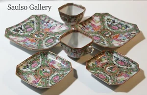 Kaiserlicher Export chinesische Teetasse und Teller Set aus prominentem Nachlass - Bild 1 von 8