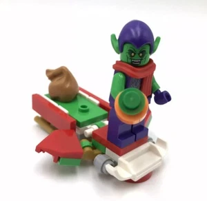 Lego Marvel GREEN GOBLIN w/ Santa's Sled minifig 2024 Advent - NEVER ASSEMBLED - Picture 1 of 1