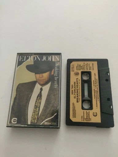 Elton john breaking hearts inc passengers sad songs cassette tape - Image 1 of 1