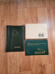 Vintage 1990 Jaguar XJ6 Owners Manual Set w/Binder - Picture 1 of 7
