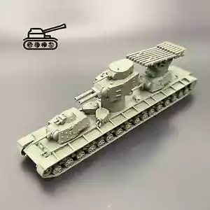 1/144 Soviet KV-6 Heavy Tank Model Kit unbemalt 3D gedruckt - Bild 1 von 5