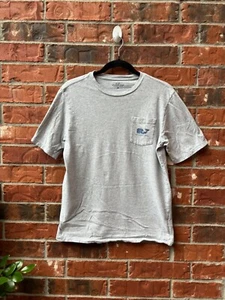 Maglietta Vineyard Vines ragazzo XL 16 grigio hockey manica corta - Foto 1 di 7