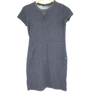 Abito T Shirt The North Face Taglia XS Donna Grigio Antracite Manica Corta Girocollo - Foto 1 di 8