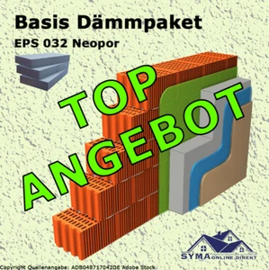 190m² Basis Paket 40mm WDVS Fassadendämmung NEOPOR EPS 032 - Bild 1 von 14