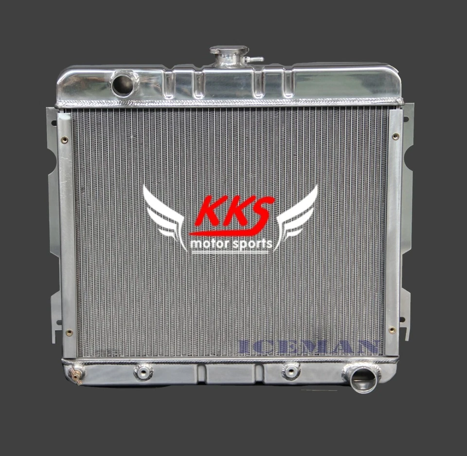 KKS526 3 Row Radiator Fit 1970-1972 Dodge Dart Plymouth Duster Valiant 5.2L V8 Foto 1 de 4