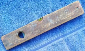 Antique Wooden Level Made In U. S. A 12 Inches Long - Picture 1 of 4
