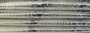 METALLIC SILVER SNAKE PRINT On IVORY Goatskin Leather 2 skins 9sqf 1.0mm #B7864 - Picture 1 of 7