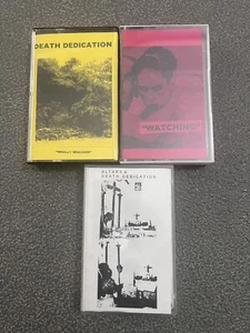 Death Dedication 3 x CS lot Prurient The Rita Vomir Masonna Incapacitants TAINT - Picture 1 of 3