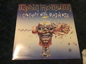 Iron Maiden Can I play with Madness 7" vinyl single record - Picture 1 of 4