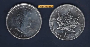 Canada - 5 Dollars 2011 Feuille Mapple Leaf 1 once d argent 1 OZ 999% Silver - Picture 1 of 1