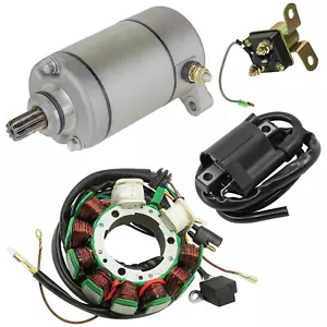 Stator for Polaris Magnum 500 Starter Solenoid Ignition Coil 1999 2000 Atv New - Picture 1 of 8