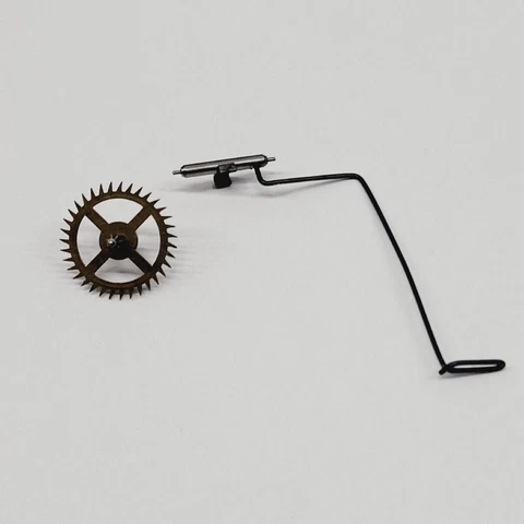 Regula Cuckoo Clock 34/1/73 Escape Wheel Pendulum Crutch Cover