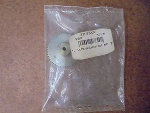 Webra Art.-Nr. 3537/6 Zahnrad 60 Zähne Modul 0,5 Bohrung 3 mm aus Stahl - Picture 1 of 1