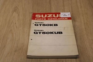 Catálogo de piezas Suzuki GT50KB GT50KUB 99000-93500 1977 XB8496 - Imagen 1 de 3