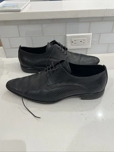 Costume Nazionale Scarpe Uomo Nero Pelle Scarpe Eleganti Fatte a Mano in Italia 11 - Foto 1 di 3