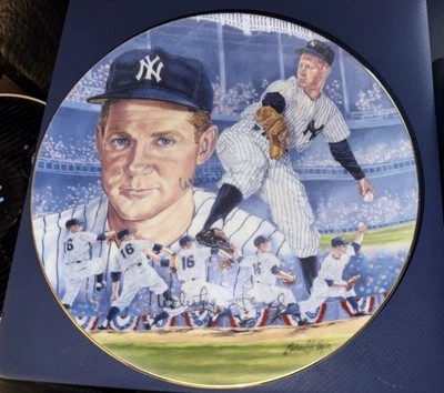 Gartlan USA World Series Wind Ups Whitey Ford Signed - Image 1 of 4