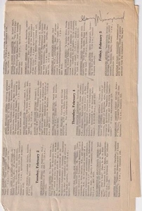 Garry Winogrand - Periódico firmado (legendario fotógrafo callejero estadounidense) - Imagen 1 de 1