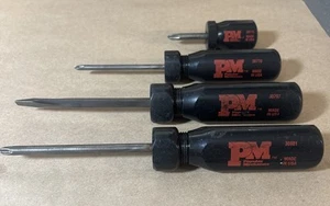 Juego de 4 destornilladores ranurados y Phillips de colección Popular Mechanics hechos en EE. UU. - Imagen 1 de 6