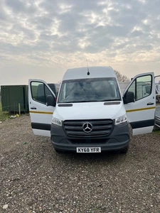 Mercedes Benz sprinter 314 MWB NO VAT Low mileage 78,348, All works at Mercedes - Picture 1 of 15