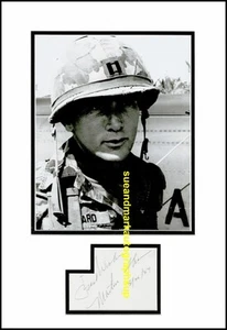 Martin Sheen Capitán Willard Apocalipsis Ahora Autógrafo Firmado UACC RD 96 - Imagen 1 de 1