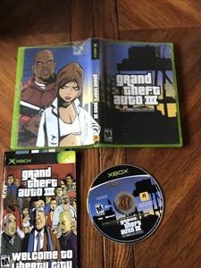 Grand Theft Auto III The Xbox Collection with Map Xbox MD3M - Picture 1 of 1