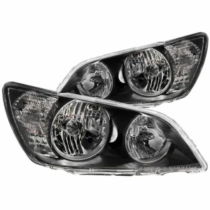 ANZO For Lexus IS300 2001-2005 Crystal Headlights Black - Picture 1 of 4