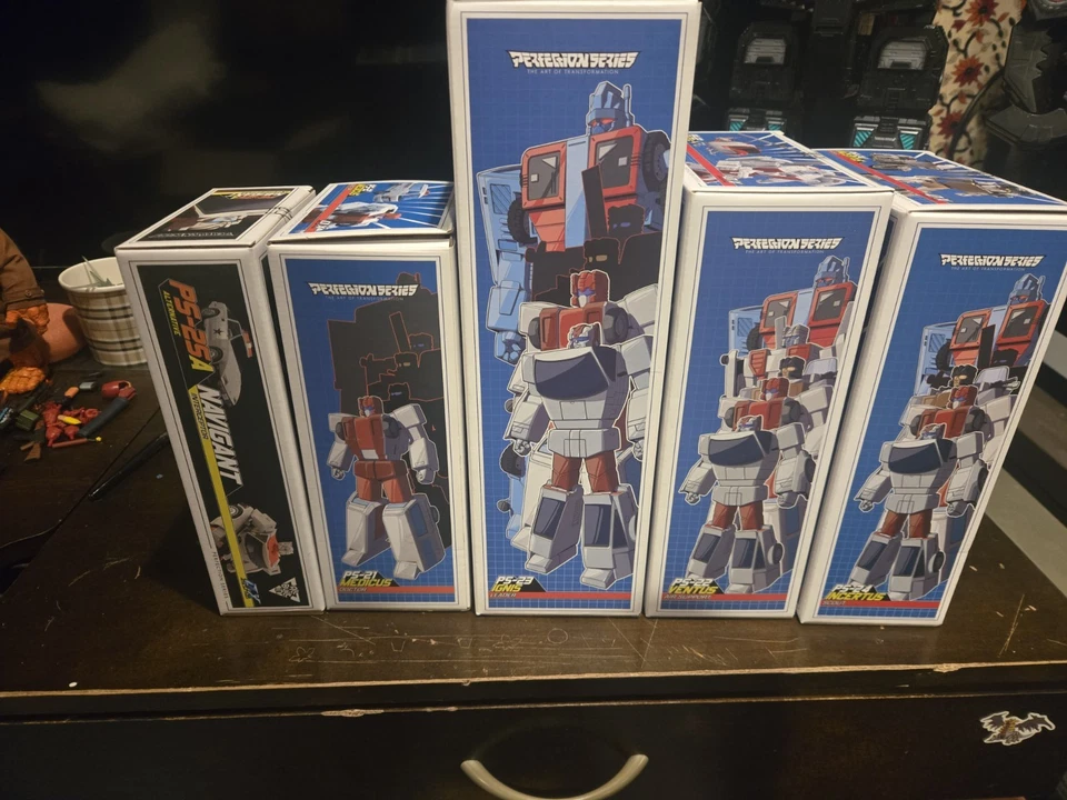 Mastermind Creations MMC Ocular Max Transformers Maximas Pro Defensor Set de 5 Foto 1 de 4