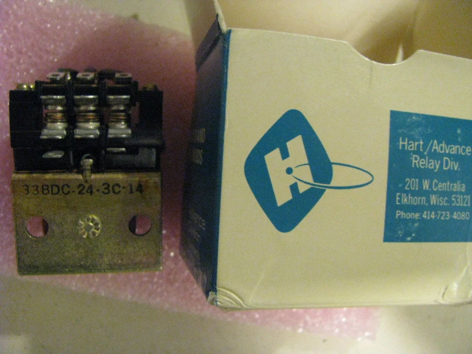 HART / ADVANCED RELAY DIV  33BDC-24-3C-14  NSN: 5945-00-882-0276  - Image 1 of 1