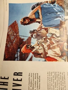 Di41 Ephemera 1952 Article Film The River Adrienne Corri Jean Renoir - Picture 1 of 1