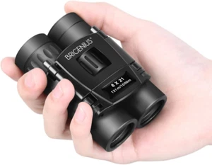 8X21 Small Binoculars, Compact Binoculars for Adults Kids Bird Watching, Mini Po - Picture 1 of 8