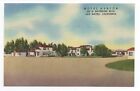 1940S Linen Postcard Of Hotel Avalon San Mateo County Ca