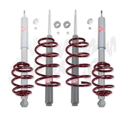 KYB 4 SHOCKS & GERMAN LOWERING SPRINGS BMW E30 325i 325is 87 88 89 90 91 1992 - Image 1 of 3