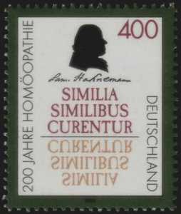 ✔️ GERMANY 1996 - SAMUEL HAHNEMANN HOMEOPAT & MEDICINES - SC. 1946 MNH - Picture 1 of 1