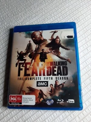FEAR THE WALKING DEAD. Complete Season 5.Bluray.5Disc.Brand New,Sealed.Reg B - image 1 of 4