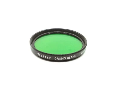 VIVITAR CROMO BLEND 49mm BLUE/YELLOW Filter with Case - Image 1 of 3