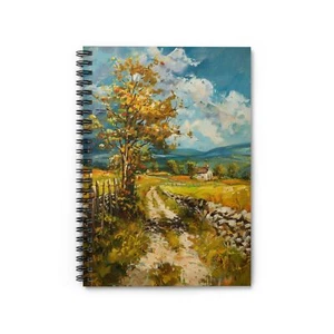 Cuaderno espiral arte Irlanda - línea reglada - Imagen 1 de 6