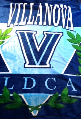 Villanova Wildcats Cloud Throw Manta Vellón Sherpa Doble Tamaño Completo 70x60" Nueva Foto 1 de 4
