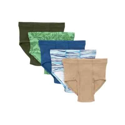 Hanes Ultimate 5 Briefs Boy XL (18) Tagless 100% Organic Cotton Pure Comfort - Image 1 of 4