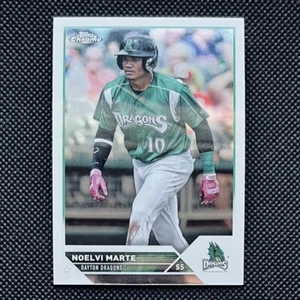 Noelvi Marte Pre RC 2023 Topps Pro Debut Chrome Parallel Dayton Dragons / Reds - Picture 1 of 1