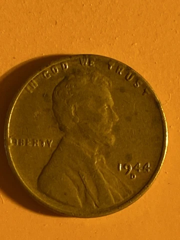 1944 D Wheat Penny With Errors Cover