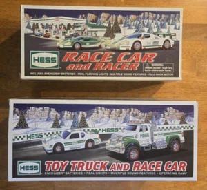 Lot of 2 Hess Toy Race Car Collectibles, Years 2009 and 2011 - Picture 1 of 11