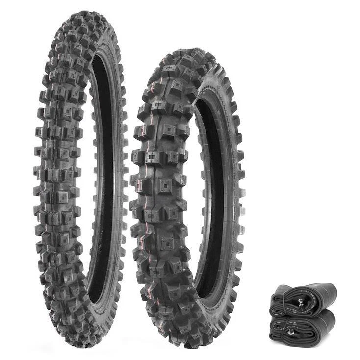 IRC VE-33 VE-35 Soft Terrain Tires & Tubes Set Enduro Moto Honda CR125R 55-07 - Image 1 of 1