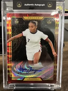 2023 Super Glow Alyssa Thompson Custodia Auto /5 Rosso - Foto 1 di 2