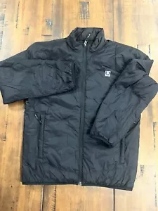 Chaqueta HUK Performance Para Hombres M Negra Primaloft Nylon Pesca Hinchada Senderismo - Imagen 1 de 7