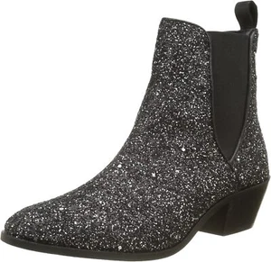 Pepe Jeans Ladies Dina Party Slip Boots, Boats, Gray, 38 EUR - Picture 1 of 6