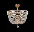Kronleuchter Luxus Lster Deckenlampe Deckenleuchter Gold Kristall Art
